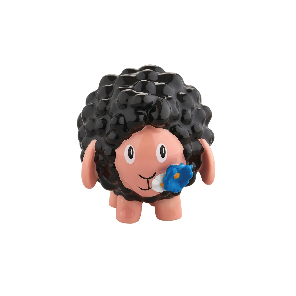Krippenfigur Crèche et santon - Schwarz - Porzellan - Designer Massimo Giacon de Alessi – photo du produit