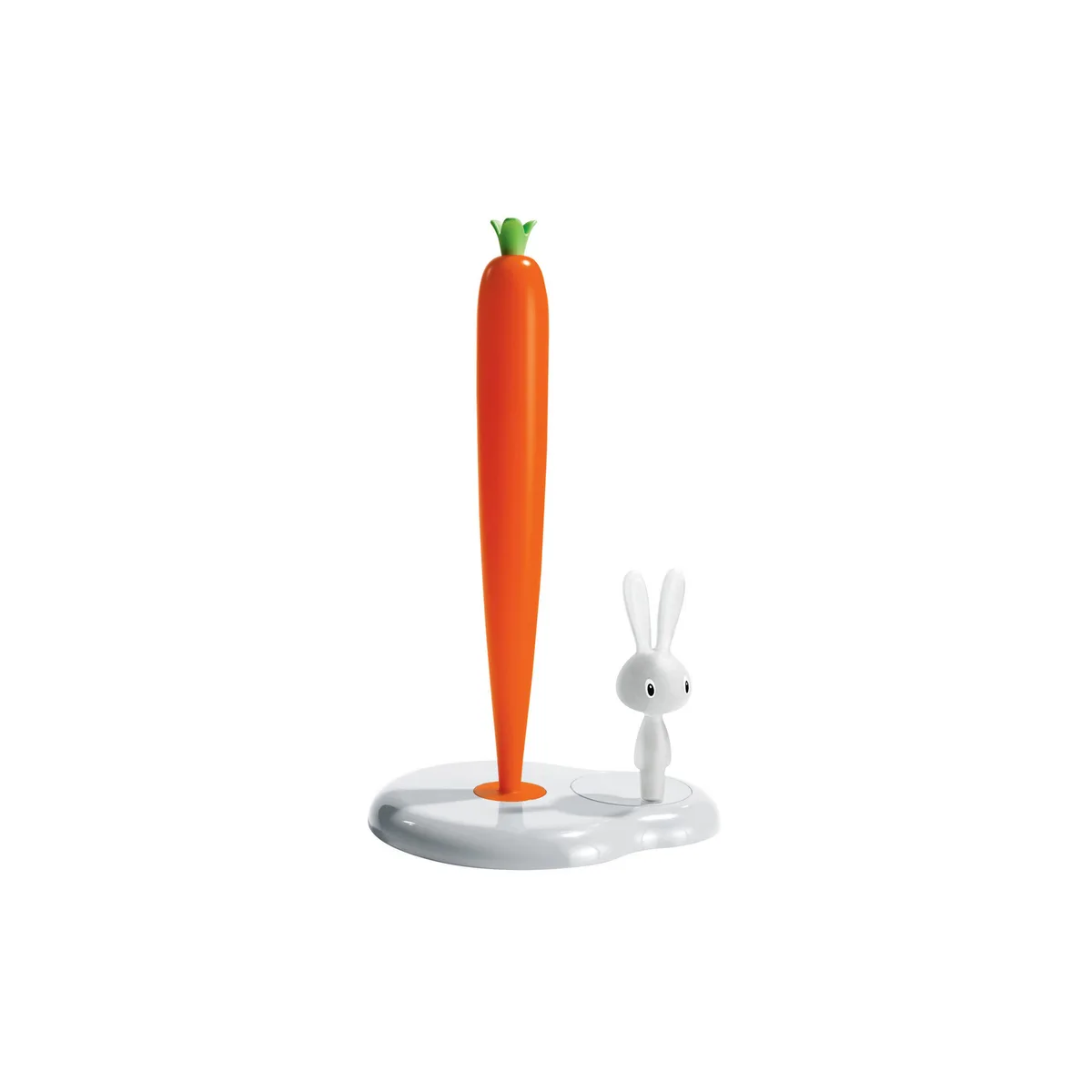 Küchenrolle-Halter Bunny - Weiß - thermoplastisches Harz - Designer Stefano Giovannoni de Alessi – photo du produit