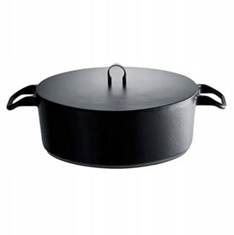 La Cintura di Orione Gietijzeren Braadpan - 5.7L by Alessi in Zwart – product photo