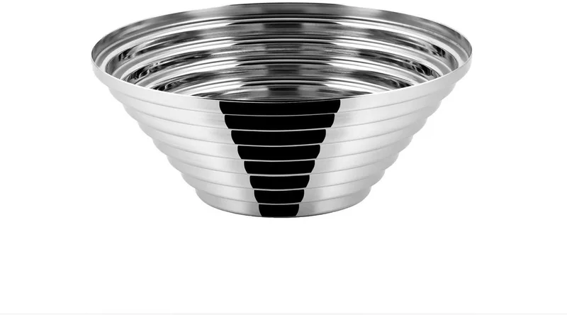 Maya-Schaal-Gepolijst-25cm van Alessi in Gepolijst staal – productfoto