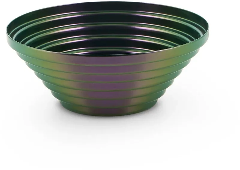 Maya-Schaal-Greenpurple-20cm by Alessi in Groen iridiserend naar paars – product photo