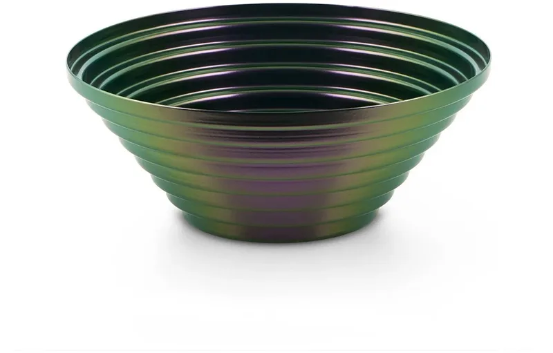 Maya-Schaal-Greenpurple-25cm van Alessi in Groen iridiserend naar paars – productfoto