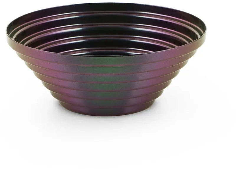 Maya-Schaal-Purplegreen-20cm by Alessi in Paars iridiserend naar groen – product photo
