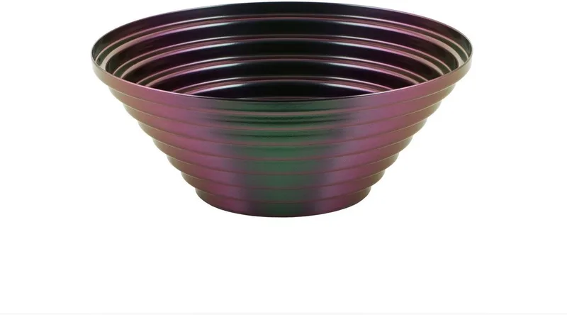 Maya-Schaal-Purplegreen-25 von Alessi in Paars iridiserend naar groen – Produktfoto