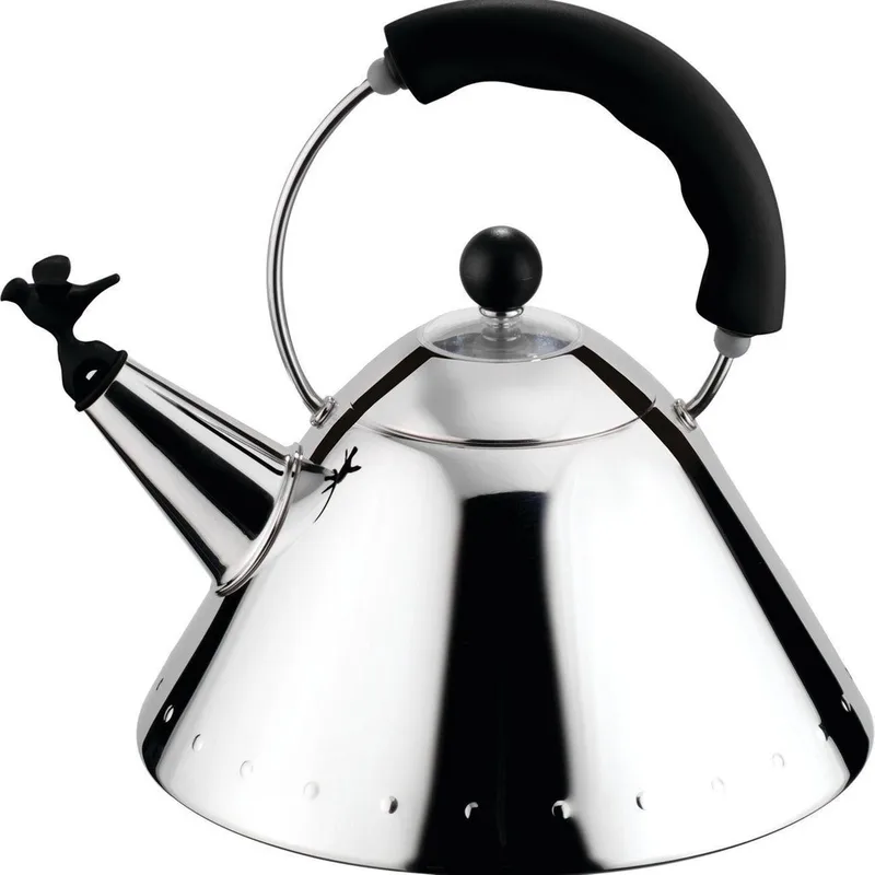 Michael Graves Fluitketel - 2,0 l de Alessi en Zwart – photo du produit