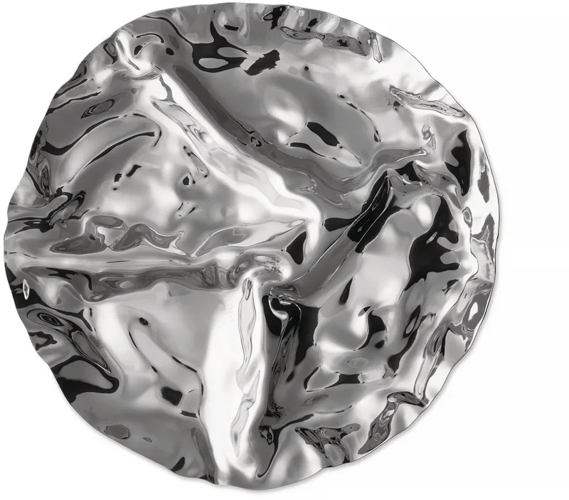 Pepa vierdelig hors-d'oeuvre bord van Alessi in Rvs – productfoto