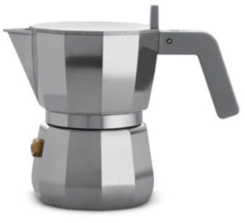 Percolator Moka Black - DC06/1 B - 1 kops - door David Chipperfield von Alessi in Zwart – Produktfoto