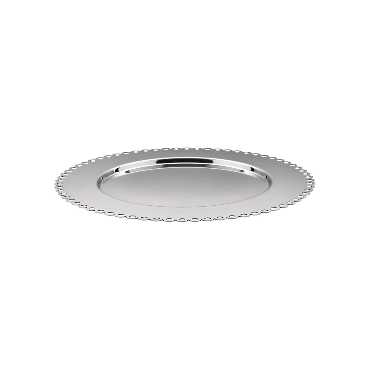 Platzteller Tornitore matto - Metall - Rostfreier Stahl 18, 10 - Designer Nika Zupanc de Alessi – photo du produit