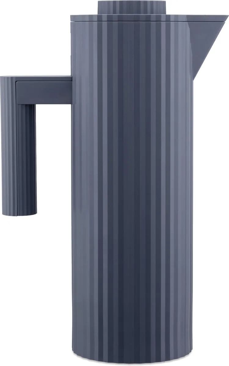 Plissé Thermoskan by Alessi in Blauw – product photo