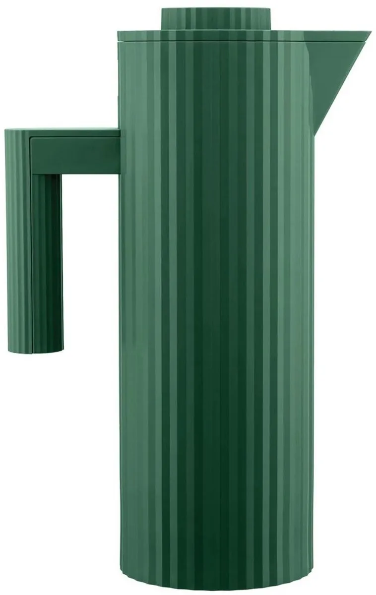 Plissé Thermoskan fra Alessi i Groen – produktbillede