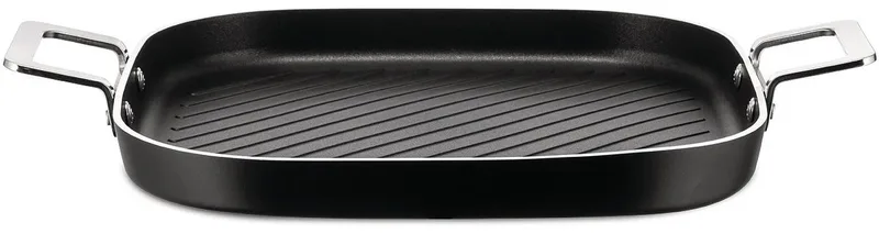 Pots&Pans-Grillpan-Vierkant-Keramische Toplaag by Alessi in Zwart – product photo