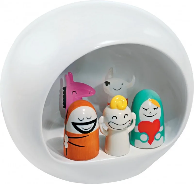 Presepe Kerststal Porselein de Alessi en [gid://shopify/Metaobject/187147354451] – photo du produit