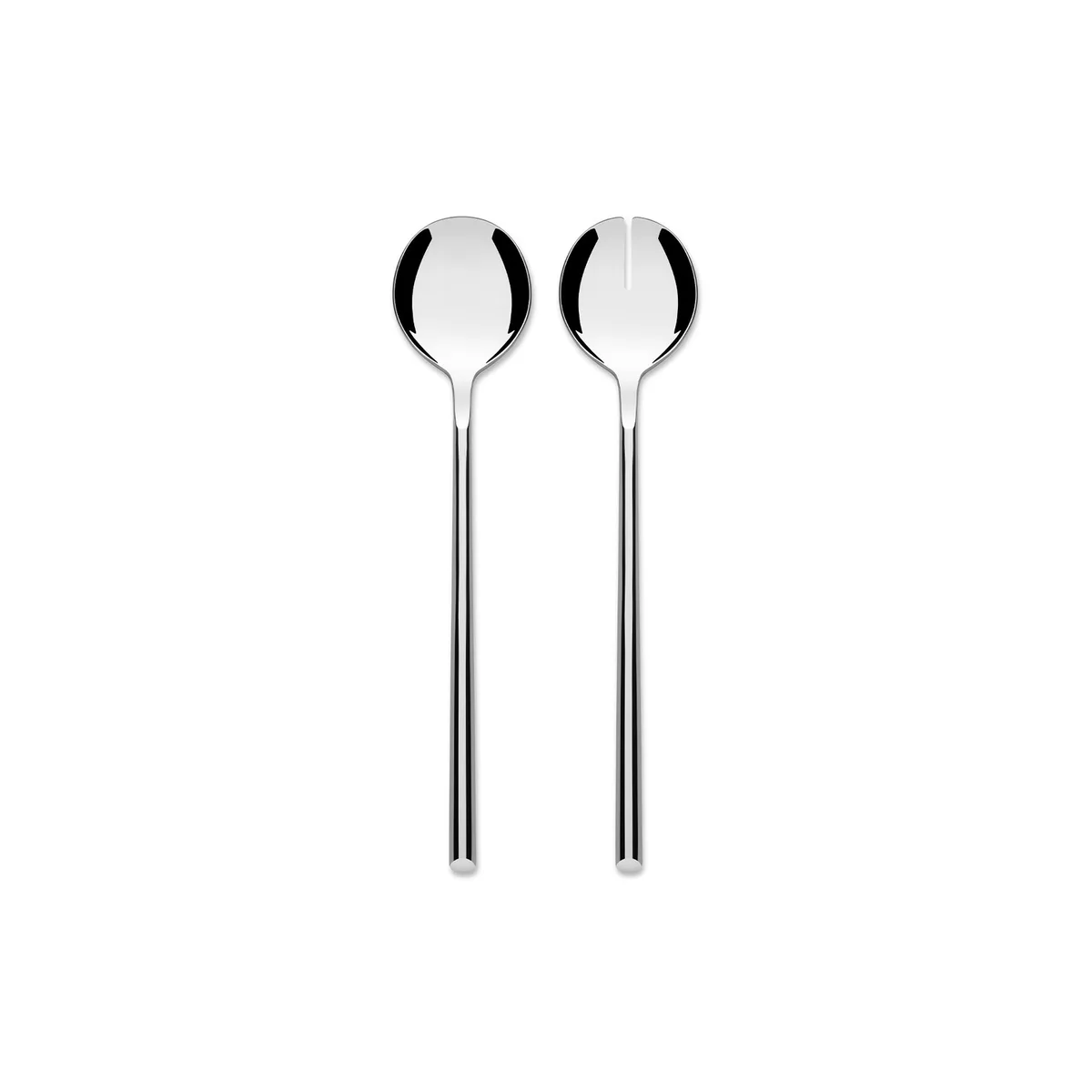 Salatbesteck CLIVO - Metall - rostfreier Stahl - Designer Patricia Urquiola van Alessi – productfoto