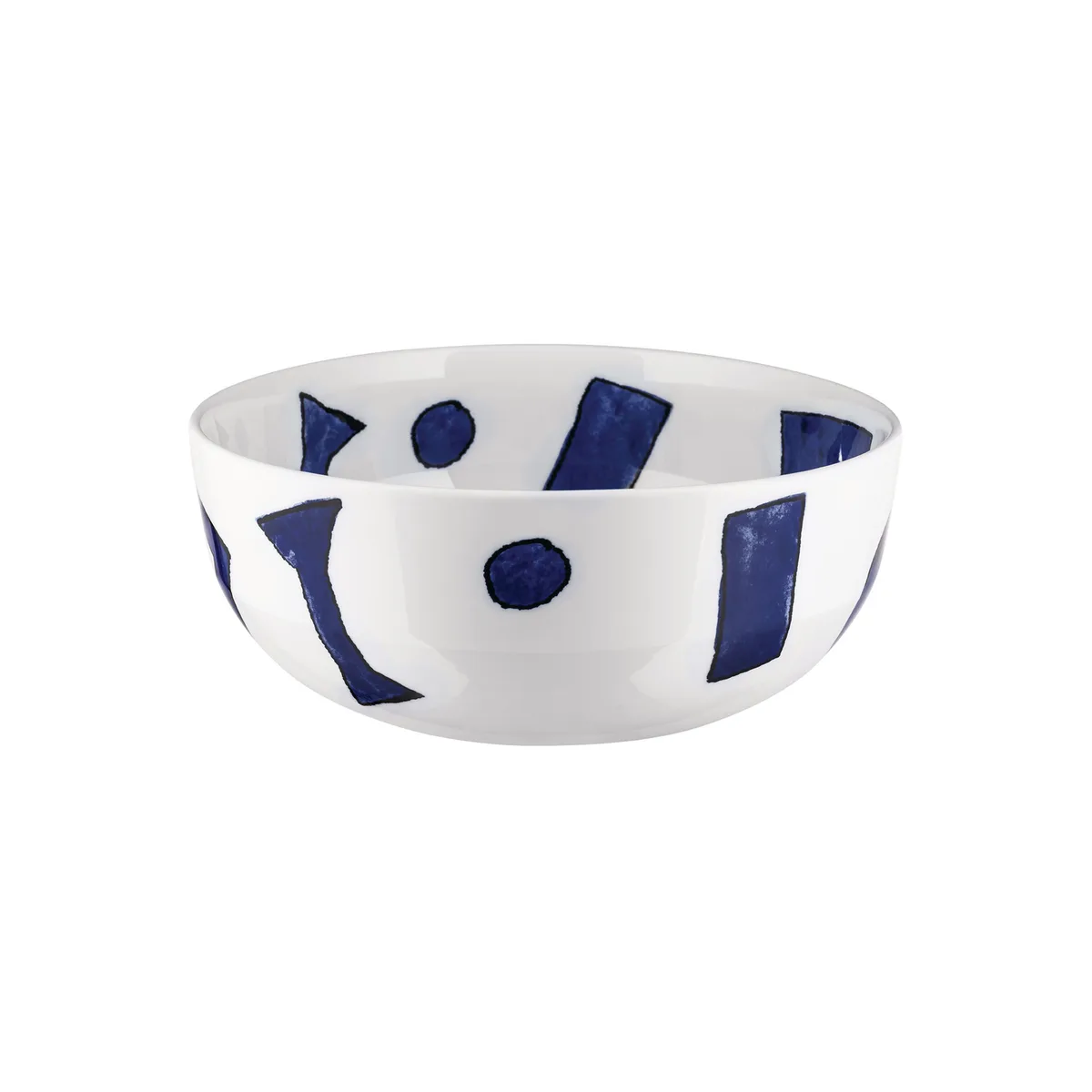 Salatschüssel Itsumo - Blau - Porzellan - Designer Samiro Yunoki von Alessi – Produktfoto