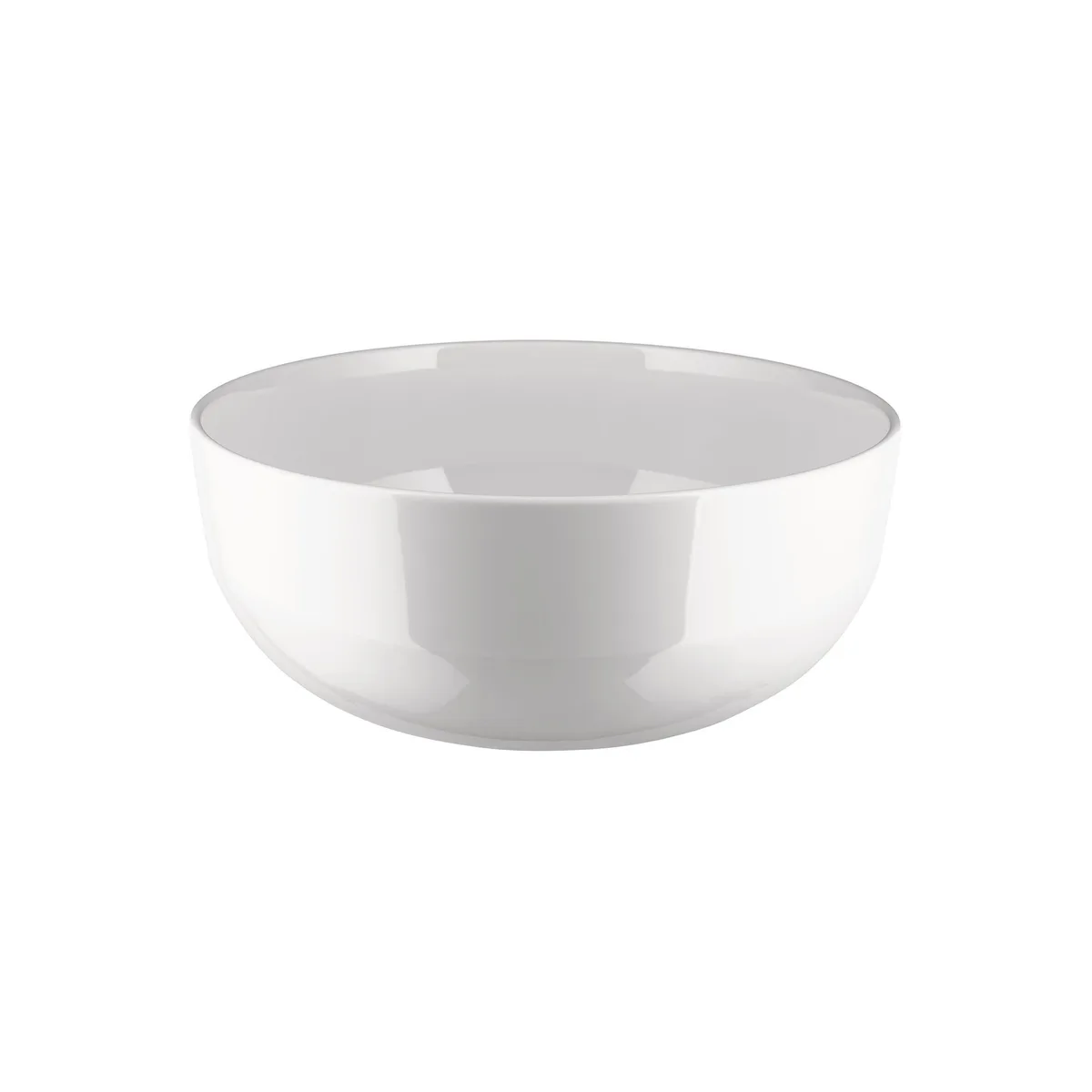 Salatschüssel Itsumo - Weiß - Porzellan - Designer Naoto Fukasawa von Alessi – Produktfoto