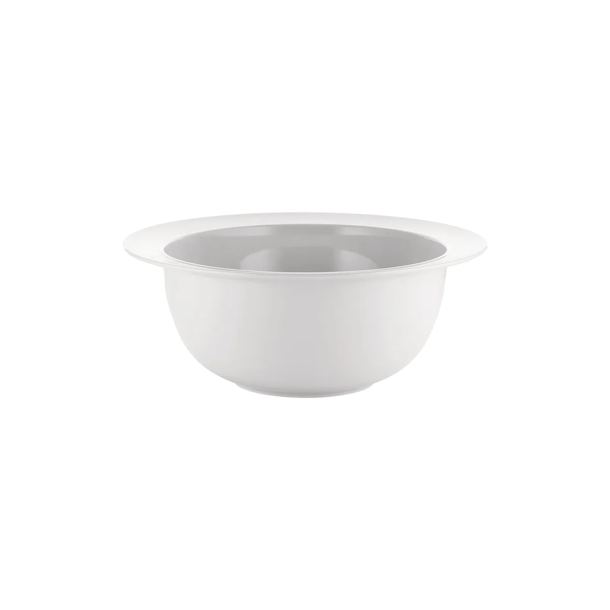 Salatschüssel La Bella Tavola - Weiß - Feines Porzellan - Designer Ettore Sottsass von Alessi – Produktfoto
