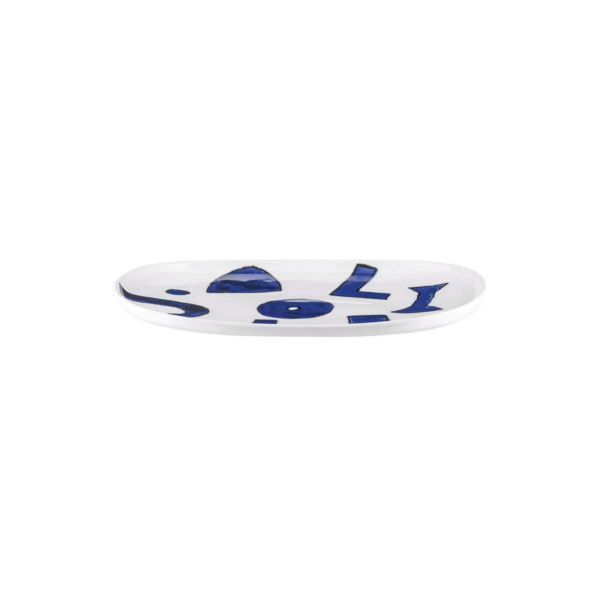 Servierplatte Itsumo - Blau - Porzellan - Designer Samiro Yunoki de Alessi – photo du produit