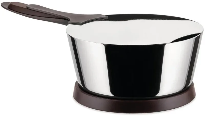 Steelpan van Alessi in [gid://shopify/Metaobject/217769410899] – productfoto