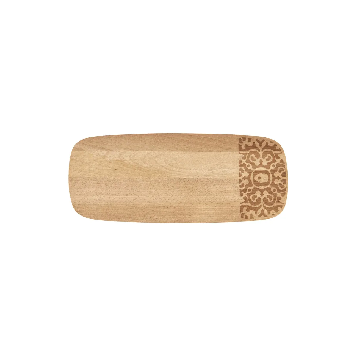 Tablett Dressed - Holz natur - Buchenfurnier - Designer Marcel Wanders by Alessi – product photo