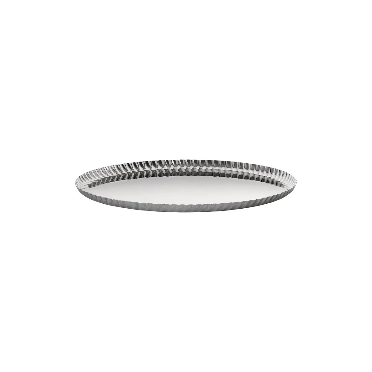 Tablett Pleats - Metall - rostfreier Stahl - Designer Jin Kuramoto by Alessi – product photo