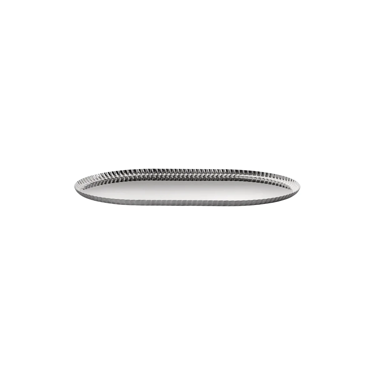 Tablett Pleats - Metall - rostfreier Stahl - Designer Jin Kuramoto de Alessi – photo du produit