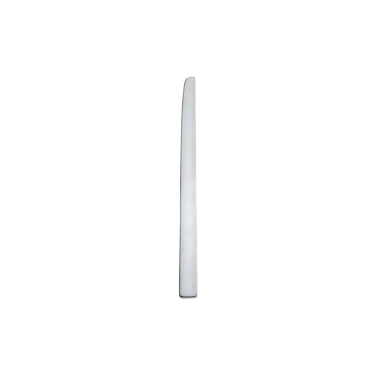Tafelmesser Santiago - Metall - polierter rostfreier Stahl - Designer David Chipperfield von Alessi – Produktfoto