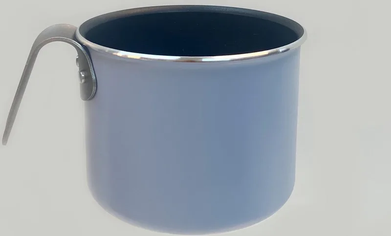TAMA-Melkpan-Lichtblauw by Alessi in Lichtblauw/zwart – product photo