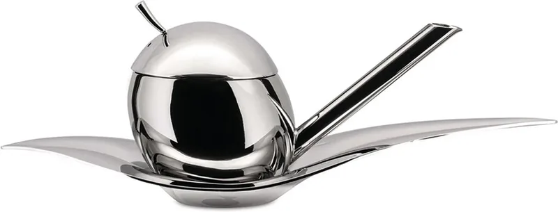Taste-Huile Olijfolieproever 5 cl - rvs by Alessi in Zilver – product photo