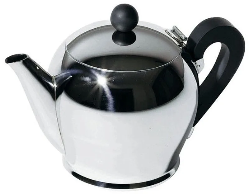 Theepot Officina by Alessi in Zilvergrijs – product photo