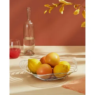 Trinity Obstschale 26 cm Edelstahl van Alessi – productfoto 5 van 5
