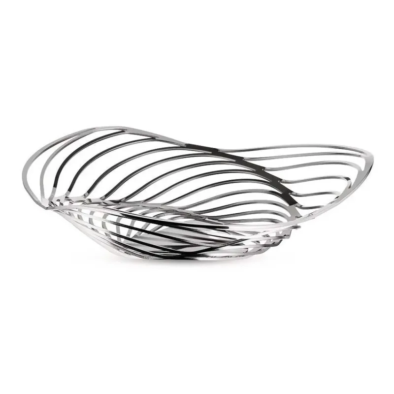 Trinity Obstschale 26 cm Edelstahl van Alessi – productfoto 2 van 5