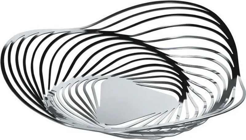 Trinity Schaal RVS fra Alessi i Grå – produktbillede