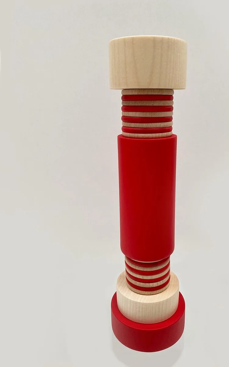 Twergi Peper- En Zoutmolen Rood by Alessi in Multi – product photo