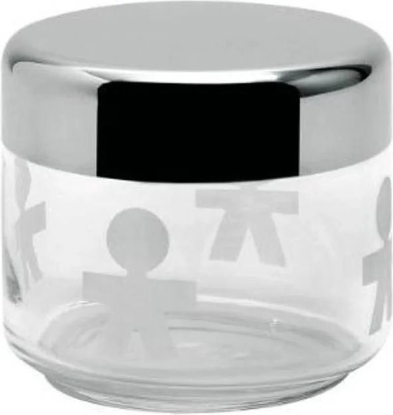 Voorraadpot Girotondo - AKK35 - ø 10.5 cm / 500 ml - door King-Kong by Alessi in Transparant – product photo