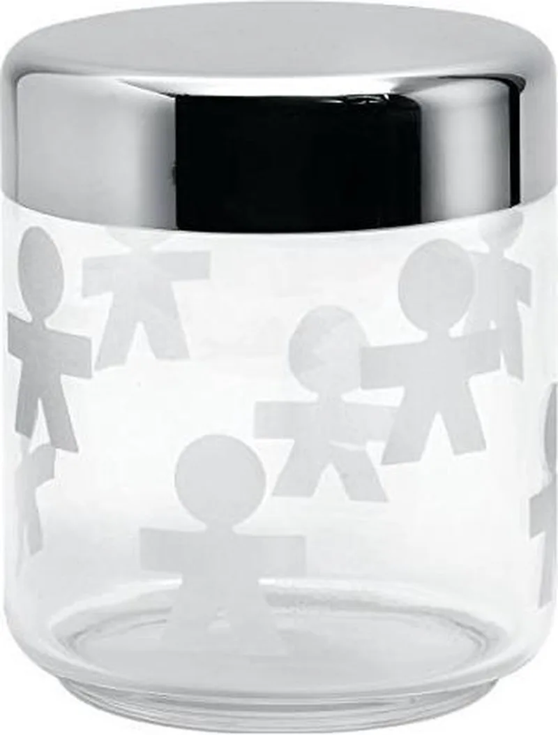 Voorraadpot Girotondo - AKK36 - ø 10.5 cm / 750 ml - door King-Kong by Alessi in Transparant – product photo