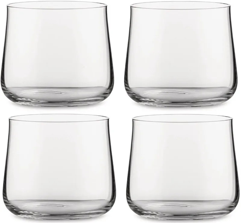 Waterglas Eugenia - 4 stuks - NF09/41 - door Naoto Fukasawa van Alessi in Transparant – productfoto