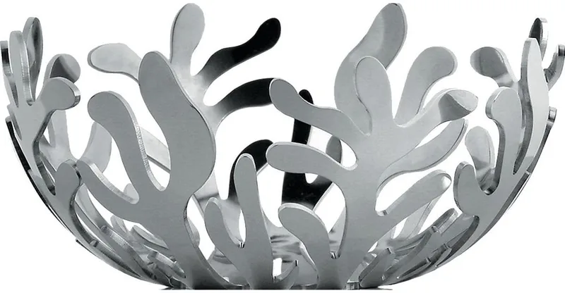 Waxinelichthouder Mediterraneo - ESI21 - ø 9 cm - door Emma Silvestris by Alessi in Zilver – product photo
