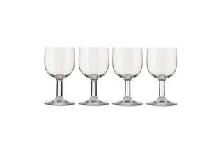 Weinglas Glass Family, 4-tlg., Kristallglas by Alessi in White – product photo 1 of 3