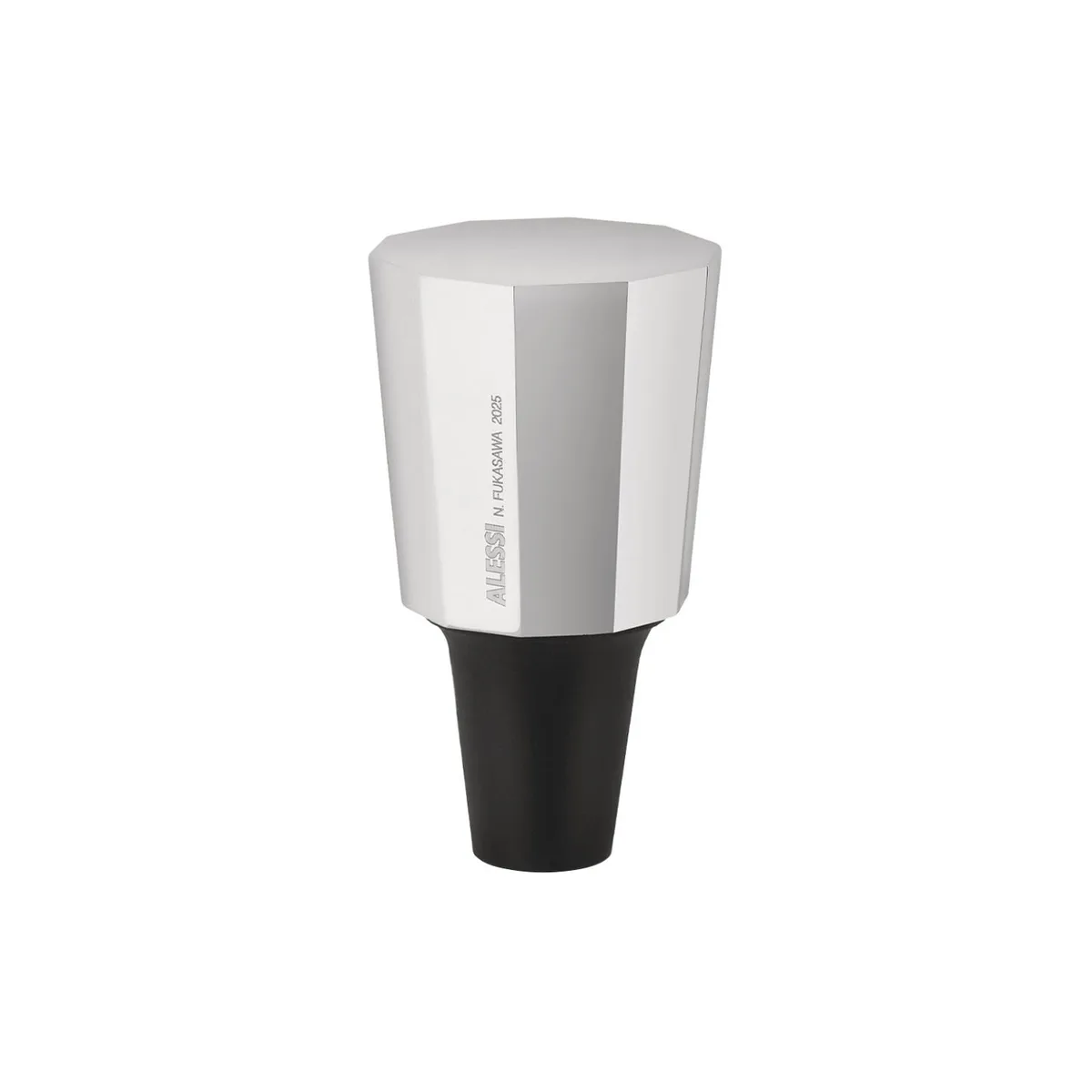 Weinverschluss Eugenia - Metall - Zamak-Legierung - Designer Naoto Fukasawa de Alessi – photo du produit