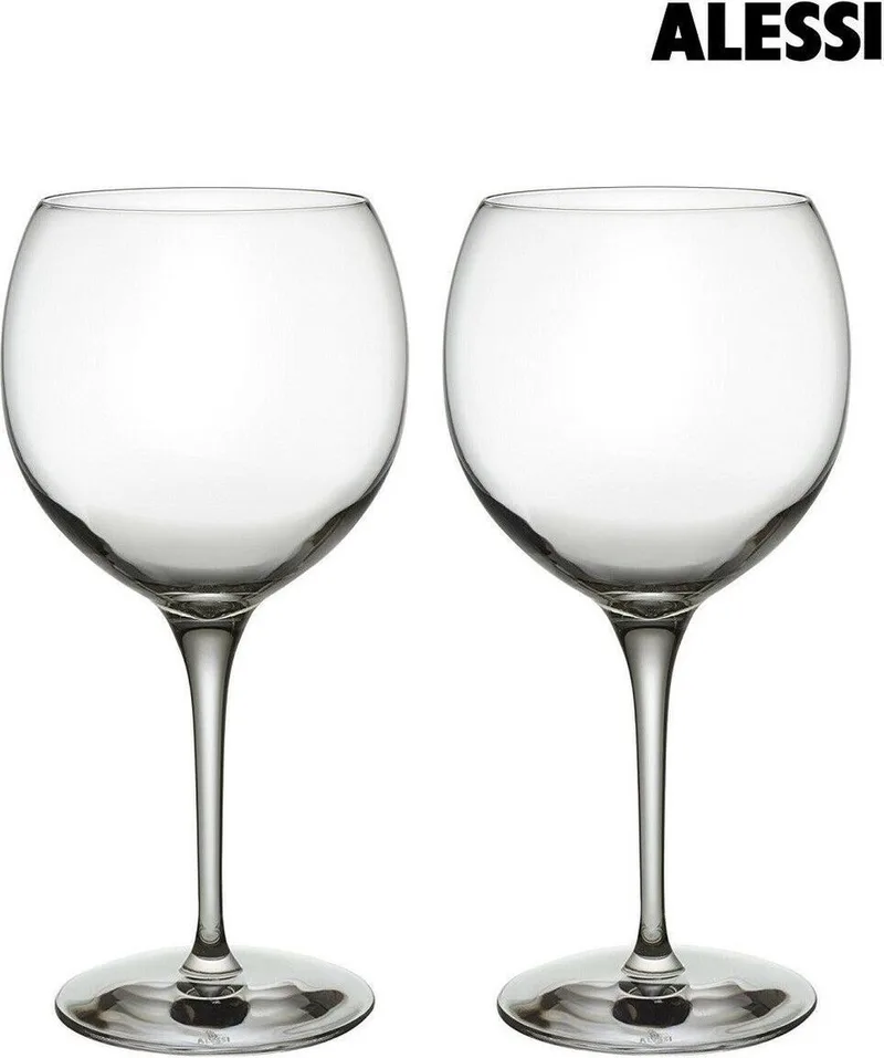 wijnglas Groot - hoogte 22 cm - 2 stuks by Alessi in Transparant – product photo