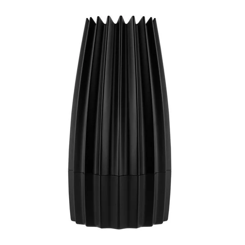 William Alsop & Federico Grazzini - Grind Zout / Pepermolen - Aluminium - Black by Alessi in Zwart – product photo