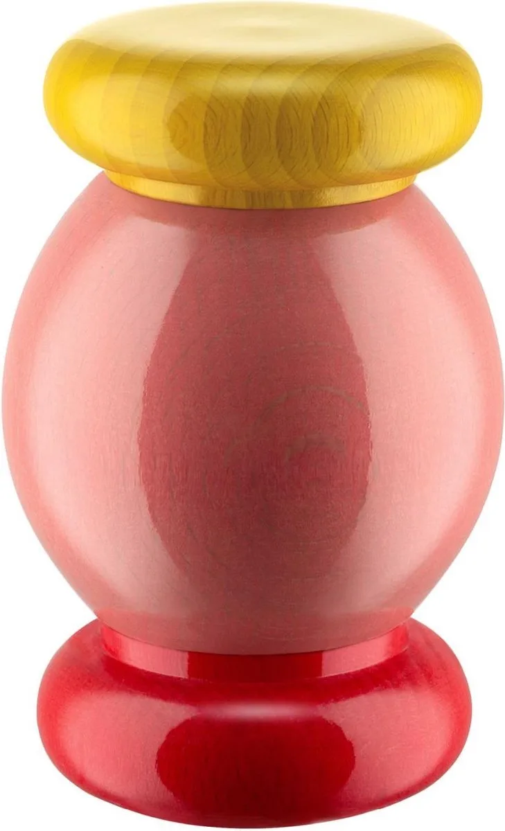 Zout-pepermolen Bol Twergi Roze by Alessi in Geel – product photo