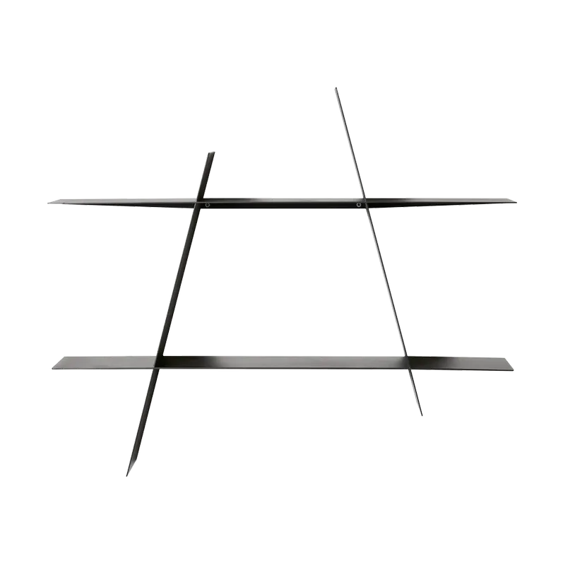 A-Shelf Wandregal Large 78x12x67 cm Black by Andersen Furniture – product photo