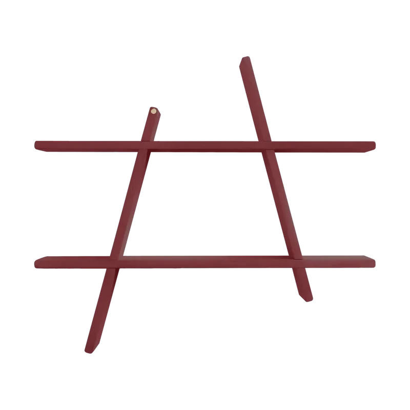 A-Shelf Wandregal Special Edition Wine red L 78x12x67 cm by Andersen Furniture – product photo
