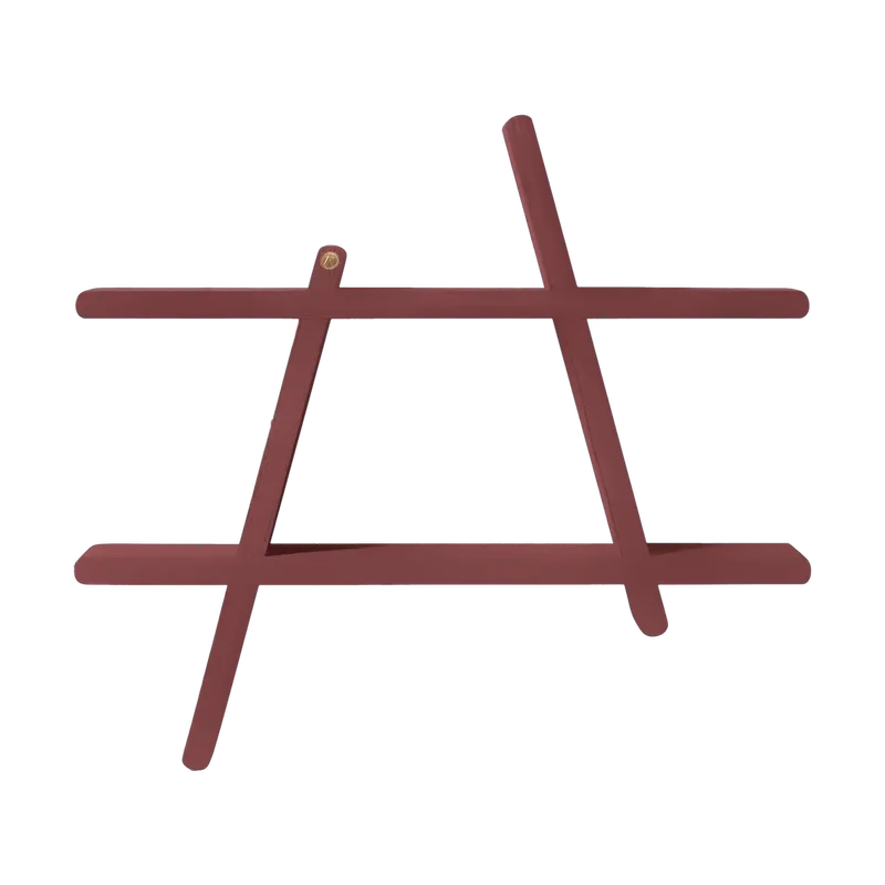A-Shelf Wandregal Special Edition Wine red M 52x9x46 cm by Andersen Furniture – product photo
