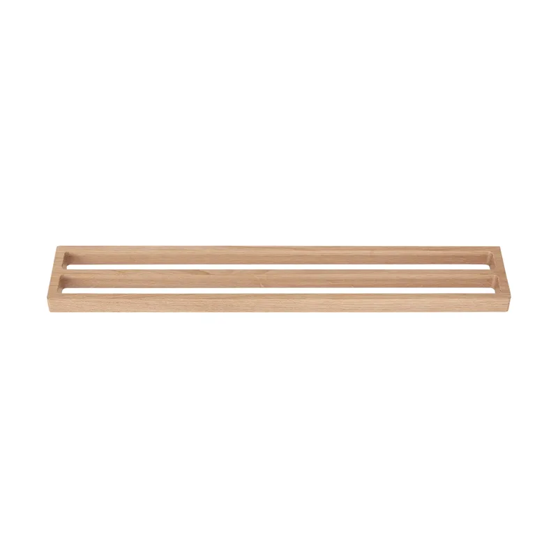 Andersen Handtuchhalter doppelt 73,5 cm Lacquered oak by Andersen Furniture – product photo