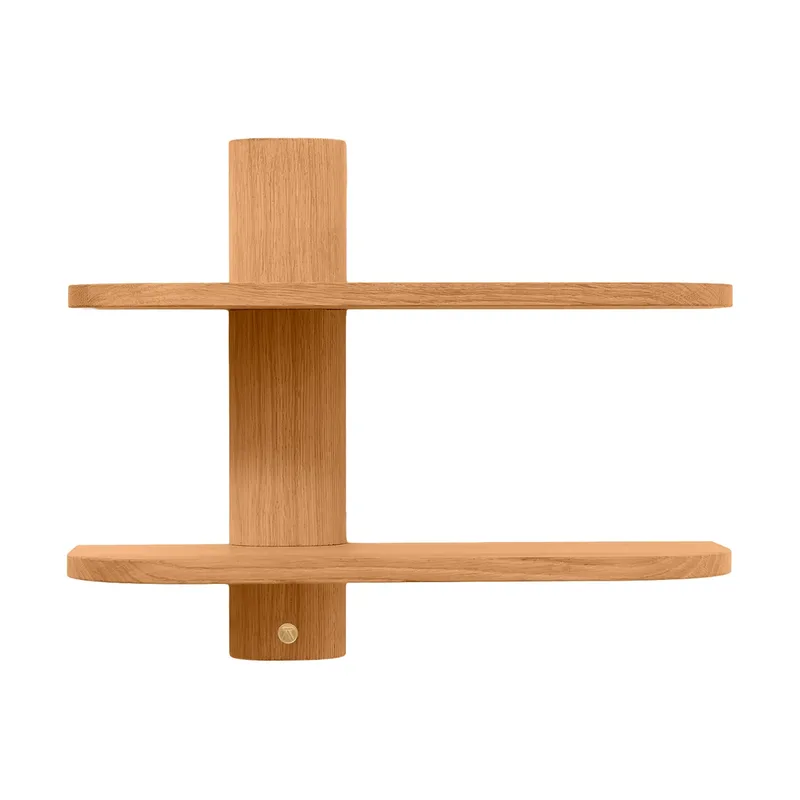 Bend Wandregal Oiled Nature Oak, 50x18x40 cm från Andersen Furniture – produktbild