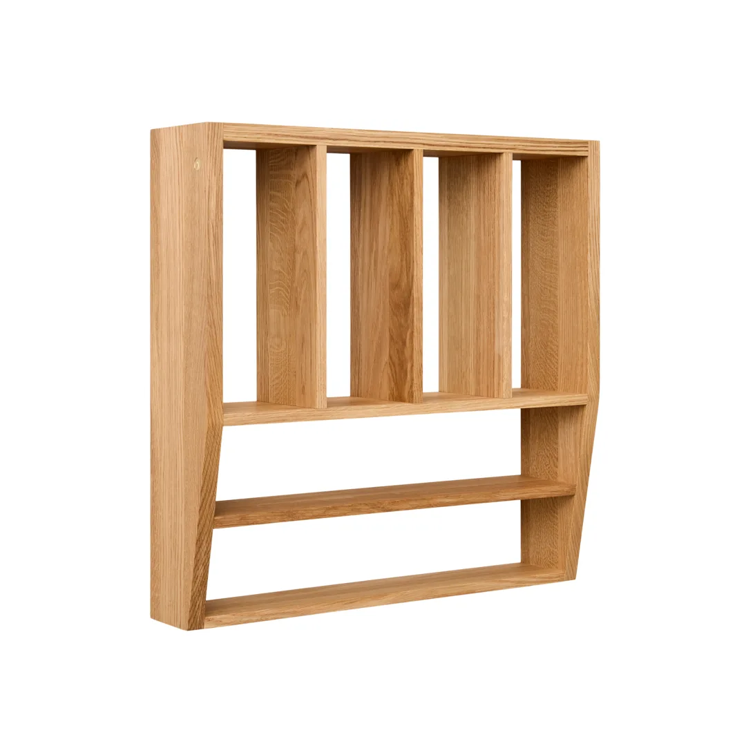 Reed Hylde - Natur, L50xD12xH50cm - 100% Massiv Eg - Natur Olie fra Andersen Furniture – produktbillede