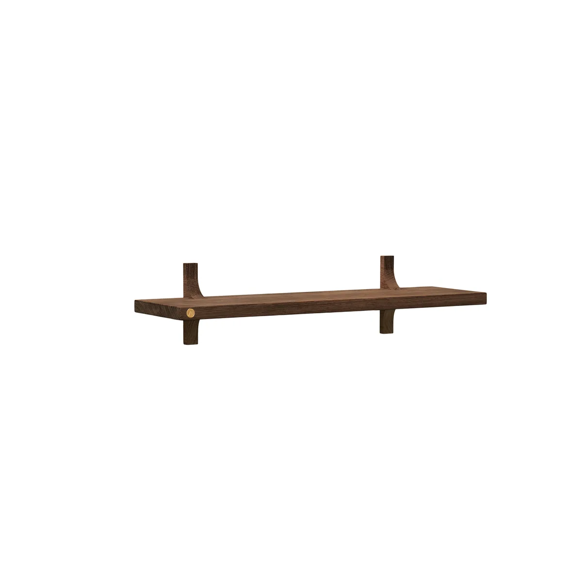 Slide Hylde - Røget, L50xD14xH11,8 cm - Røget Olie fra Andersen Furniture – produktbillede