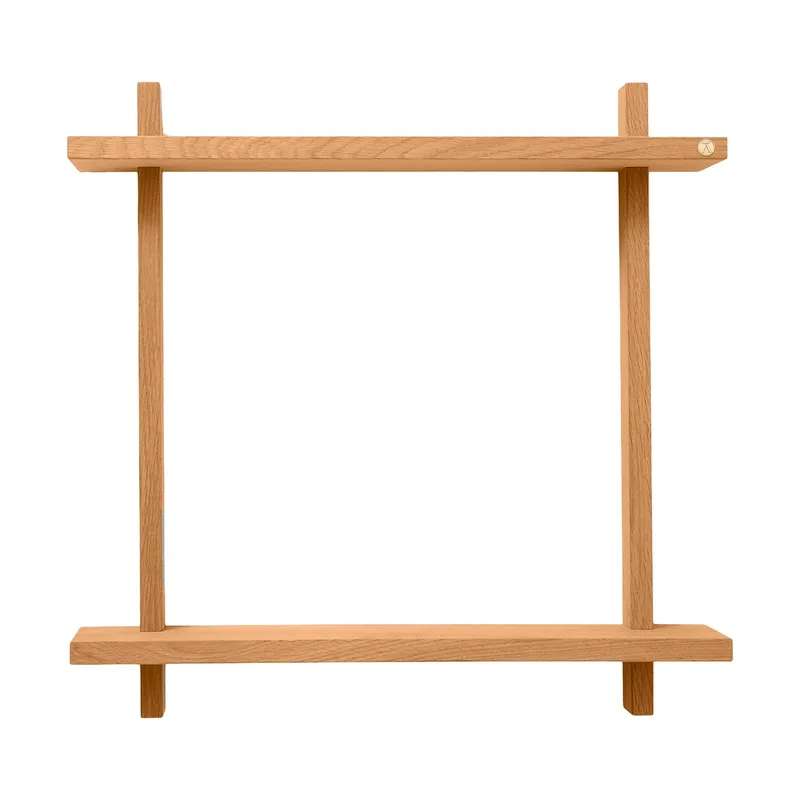 Treat Wandregal doppelt Oiled Nature Oak, 50x12x50 cm von Andersen Furniture – Produktfoto